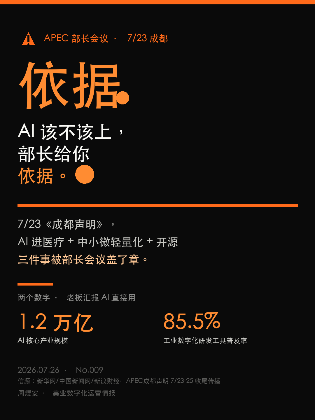 AI该不该上，部长给你依据